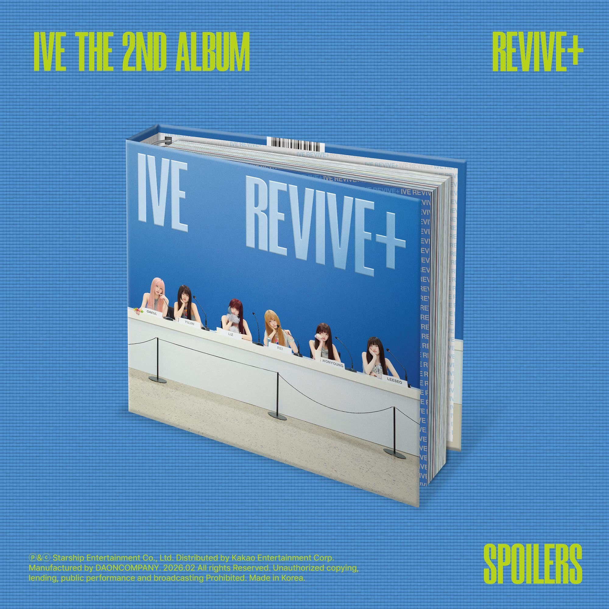 Amazon.co.jp: IVE THE 2ND ALBUM [REVIVE+] (SPOILERS ver.)（韓国盤