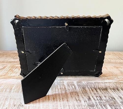 Vista 6 de Top Brass Marco de fotos de cadena de bicicletamotocicleta 5 "x 7" foto - Cadena de bicicleta sintética