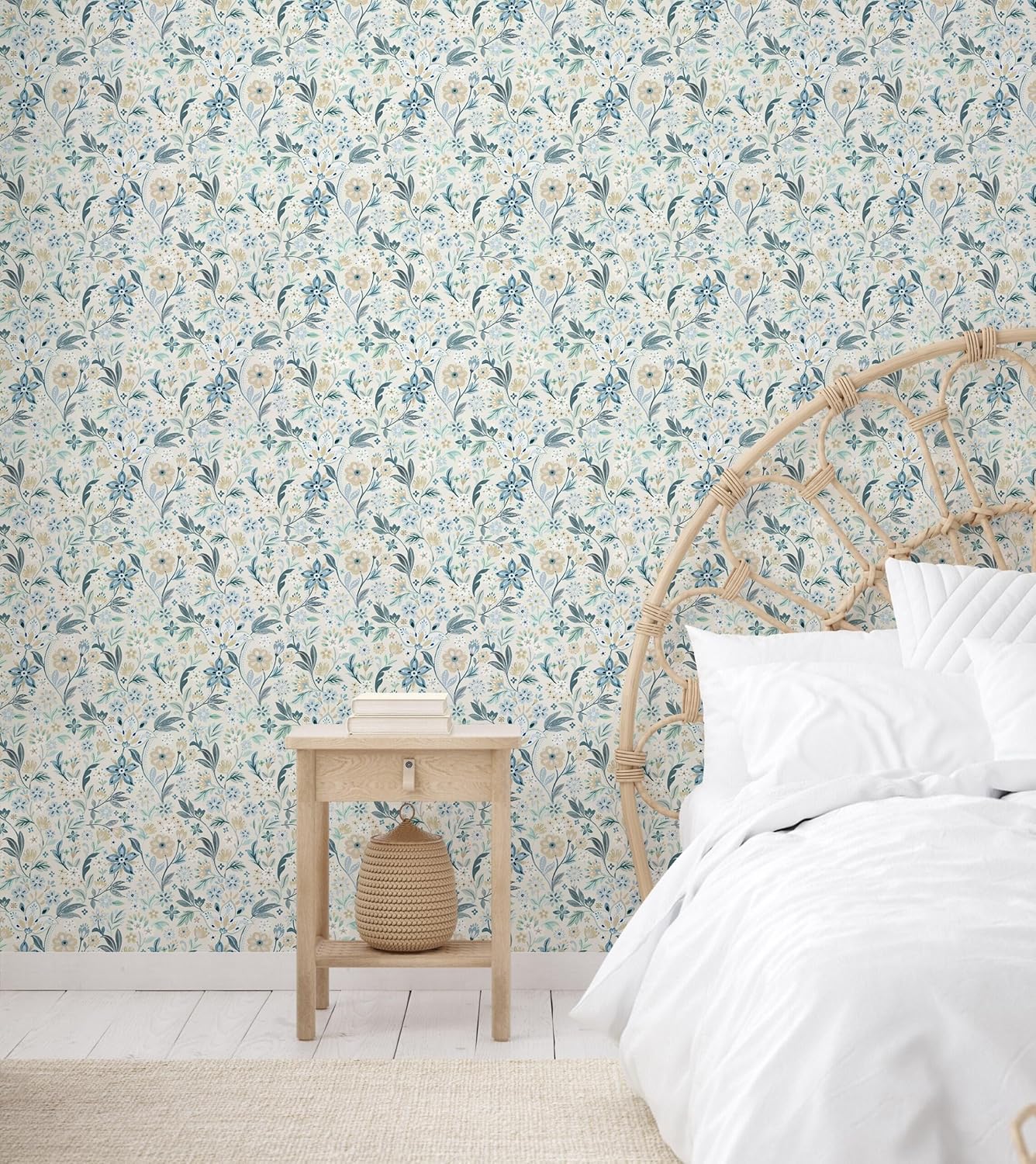Peel and Stick Wallpaper Sheet 12 Pack 11"x16" Storybook Romance Design for Home Decor, Wallpaper Peel and Stick for Wall Decor, Backsplash, Crafts and Furniture Makeovers