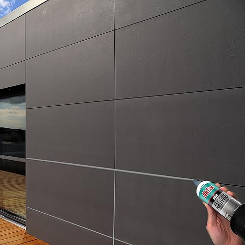 Miniatura 6 de Akfix Sellador de silicona transparente de curado neutro 905N, relleno de huecos para ventanas y puertas, calafateo de baño y cocina 100% silicona
