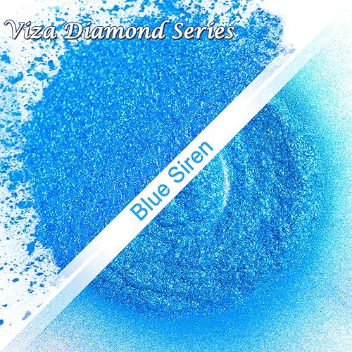 Miniatura 2 de Viza Polvo de mica de grado cosmético, 1.06 onzas  1.06 onzas, pigmento de color diamante, maquillaje con purpurina para uñas, brillo de labios,