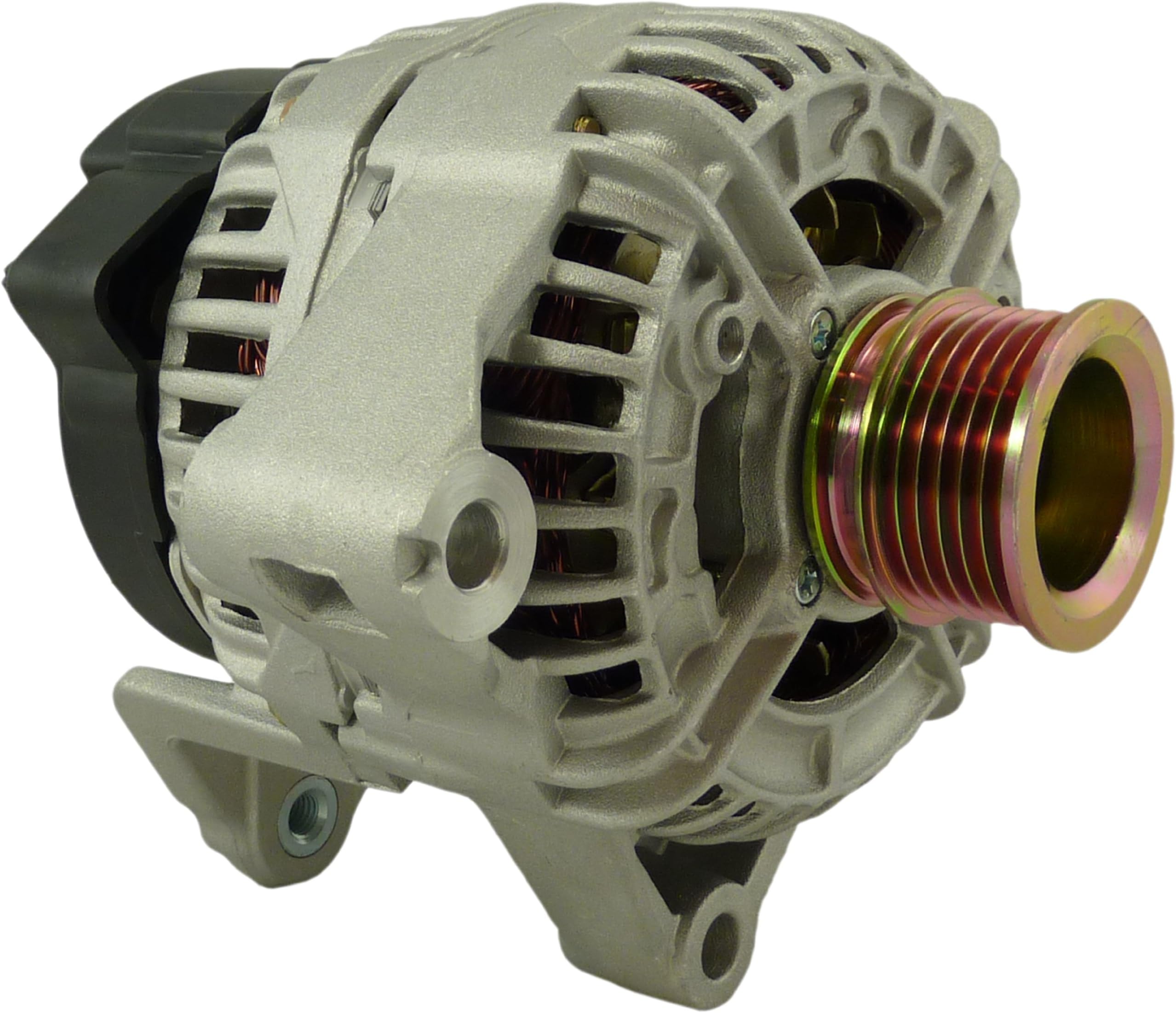 New Premium 12V Alternator Compatible with BMW 1999 2000 2001 2002 2003 2004 2005 2006 with Air Intake Assembly 2.2L - 3.0L Replaces 0-124-515-050 12-31-7-501-595 12-31-7-501-597 12-31-7-501-599