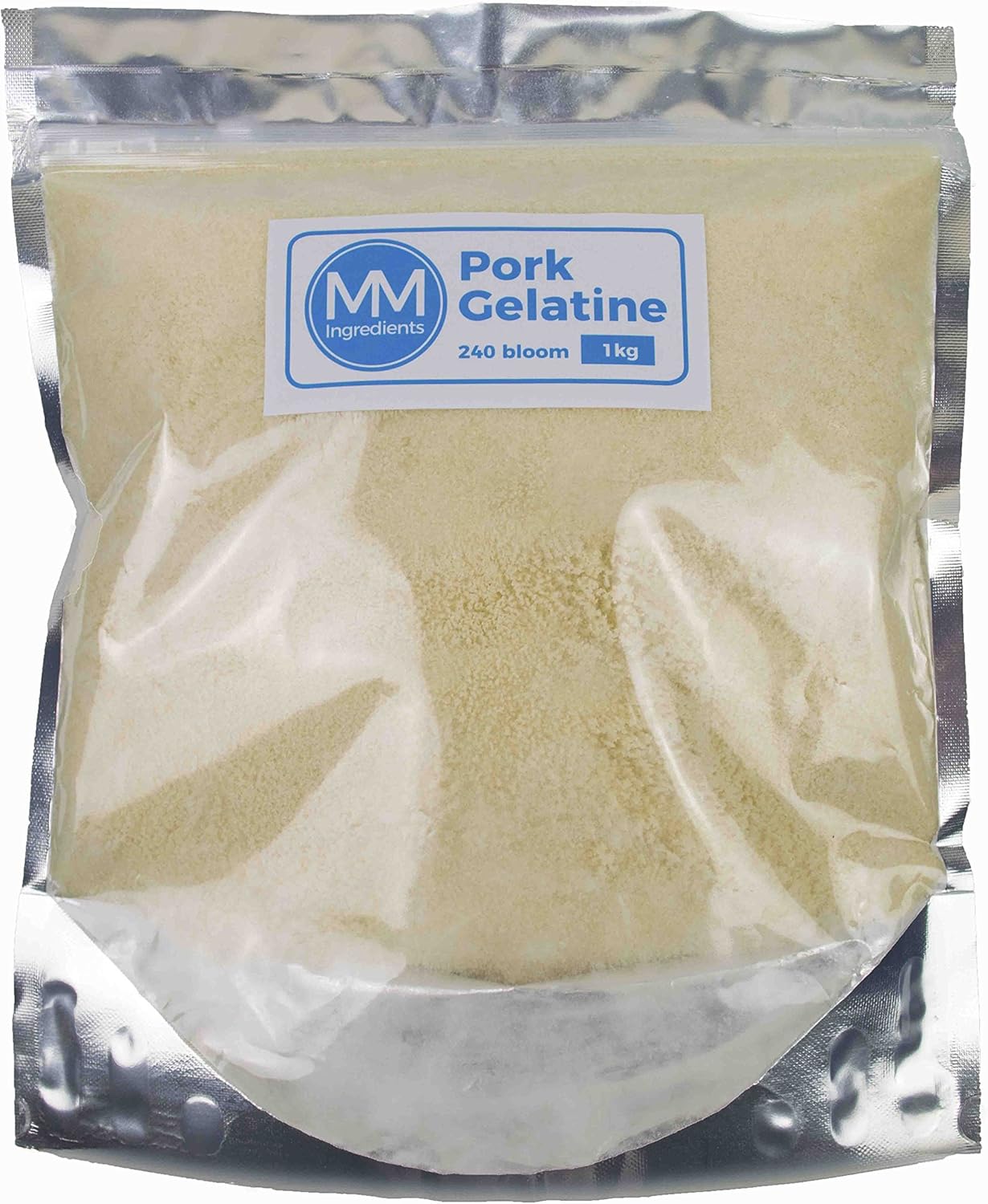 Pork Gelatine Powder 1Kg 240 Bloom Professional Grade Amazon.co.uk