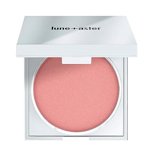 Lune+Aster Superstar Blush  Rubor rosa melocotón universalmente favorecedor, acabado transparente suave, polvo construible