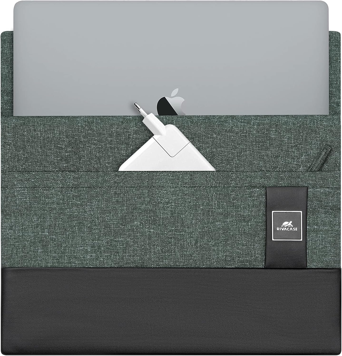 RIVACASE 8803 Elegant Sleeve Laptop Bag Fits Most Laptops, Ultrabooks and Tablets up to 13.3 Inches (Khaki)