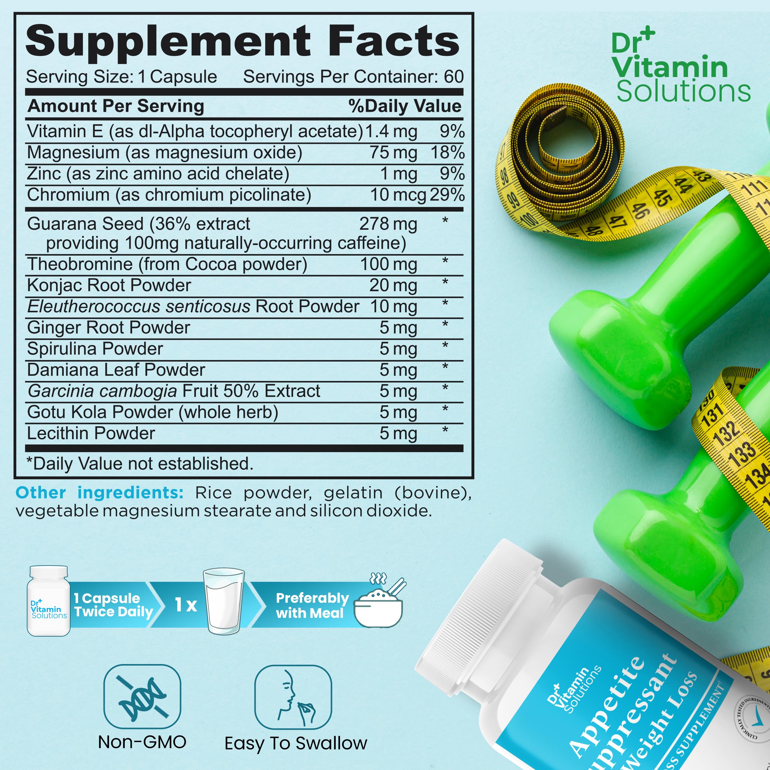 Appetite Suppressant for Weight Loss, Thermogenic Fat Burner for Women — Amazon image 2
