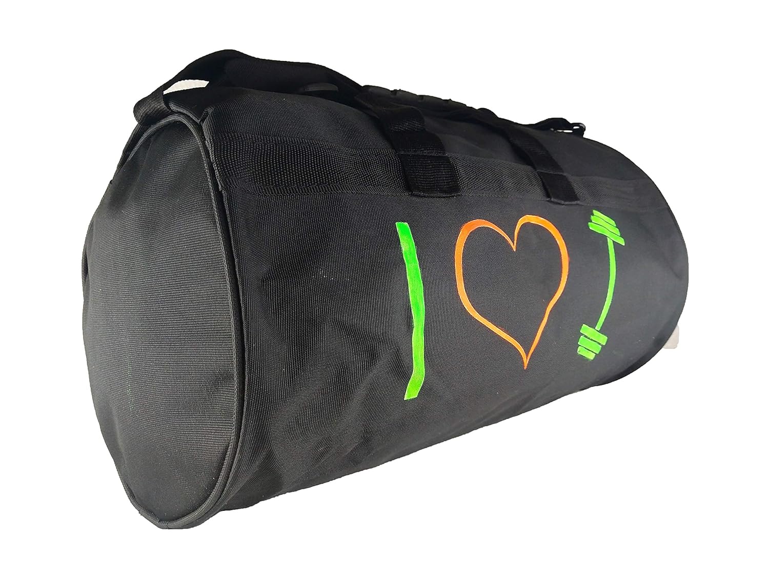 Tanishka DARA Printed Sign's Polyester 21 L Gym Duffle Bag (Black) 2 91N3BAE++EL. SL1500