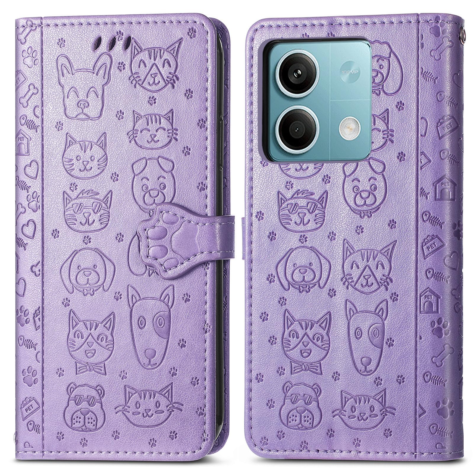 Funda Libro con Ventana para Xiaomi Redmi Note 13 Pro Plus