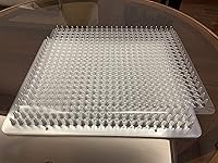 Vista 7 de Paquete de 8 tapetes repelentes de gatos para exteriores e interiores para gatos y perros, tapetes de plástico con púas, 16 x 13 pulgadas