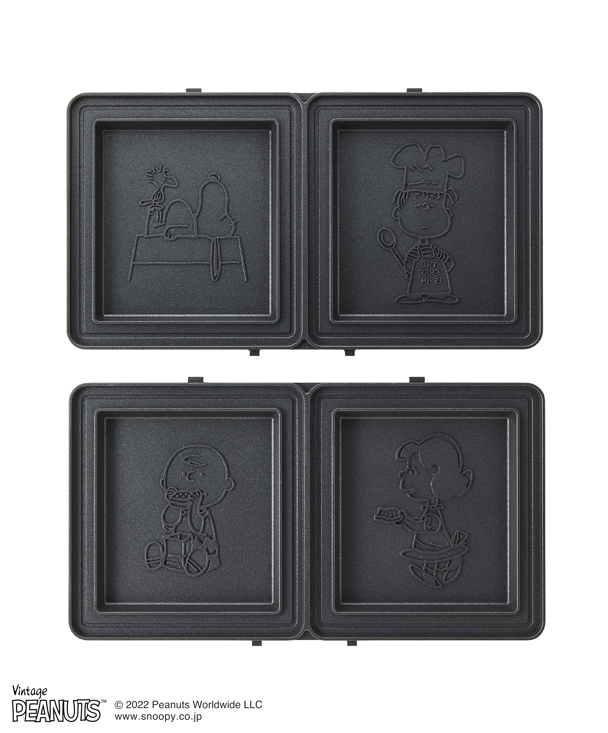 Amazon | BRUNO ブルーノ PEANUTS グリルサンドメーカー ダブル