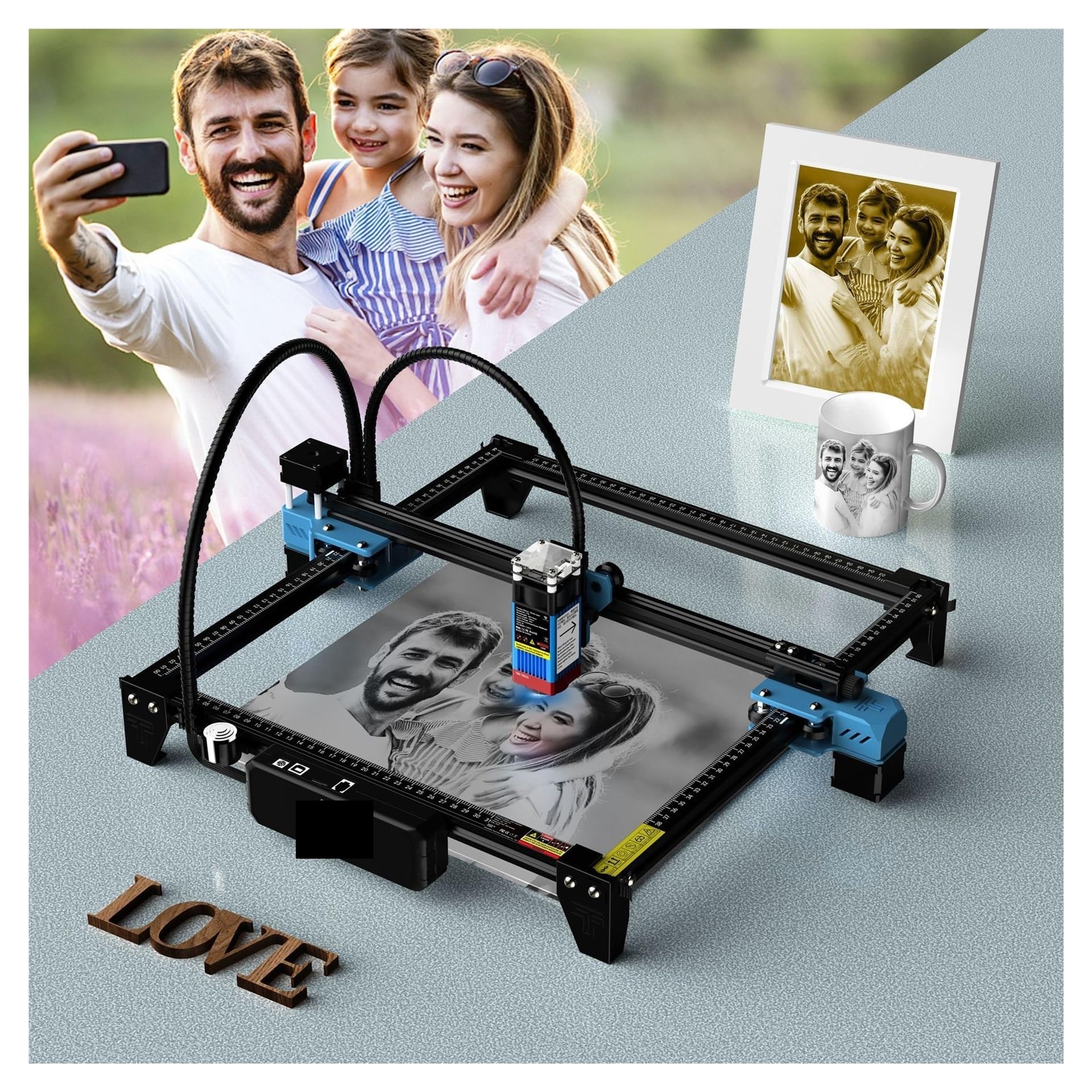 Grabador Láser, Máquina De Grabado Láser 48 W