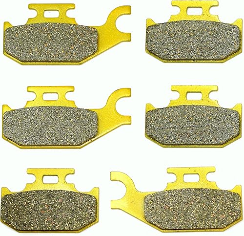 Pastillas de Freno Delantero Trasero Frenos para Can Am Outlander 400 500 650 800 Max - 400 2007-2014 - 500 2007-2012 - 650 2007-2012 - 800