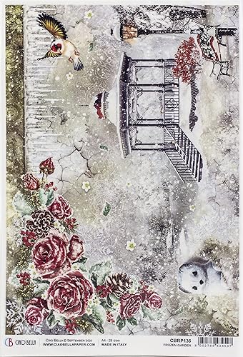 CIAO BELLA PAPER Frozen - Papel de jardín, tamaño único, mixto