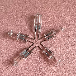 GWAYUANY 10Pcs G4 12V Halogen Bulb 12V G4 Light Bulb Crystal Bulb Chandelier Light Bulb G4 12V Warm White 5W 10W 20W 35W 50W,50W