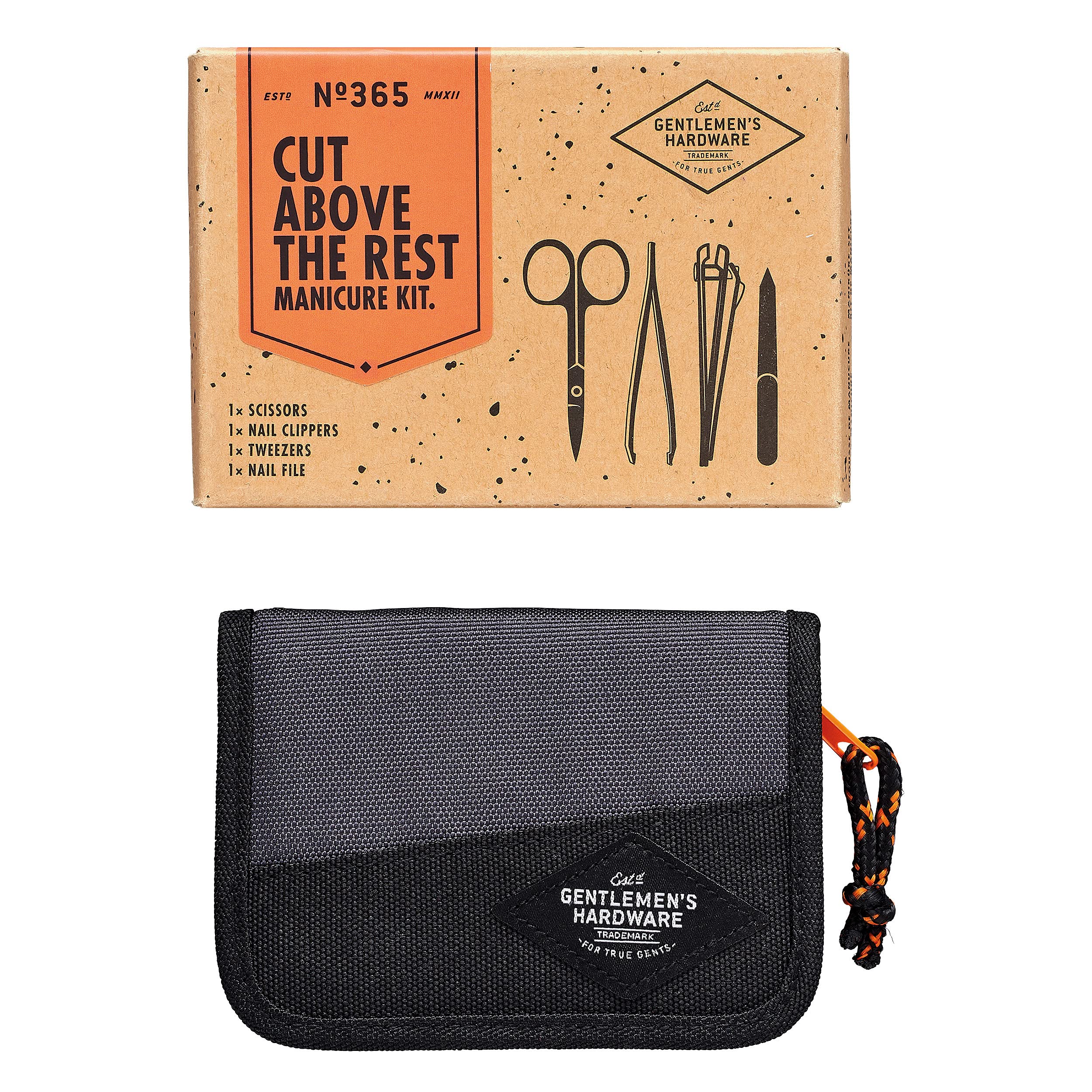 Gentlemen's Hardware GEN365 zestaw do manicure, granatowy