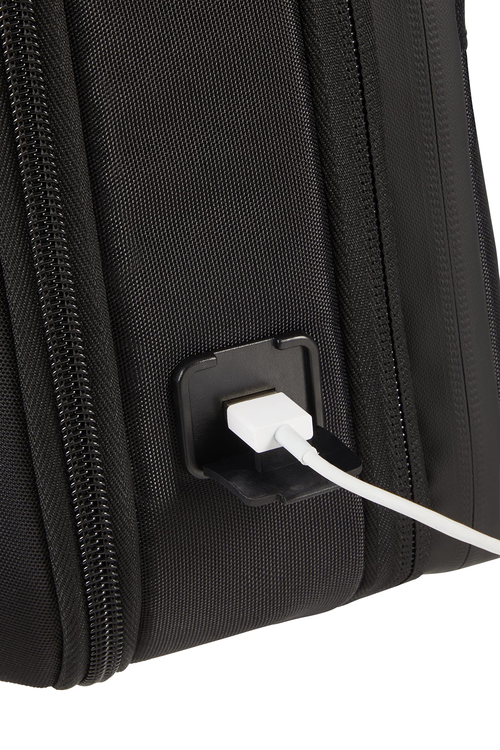 Samsonite Litepoint - borsa per laptop espandibile 15,6 pollici, 40,5 cm, 17,5/22 L, nero (nero)