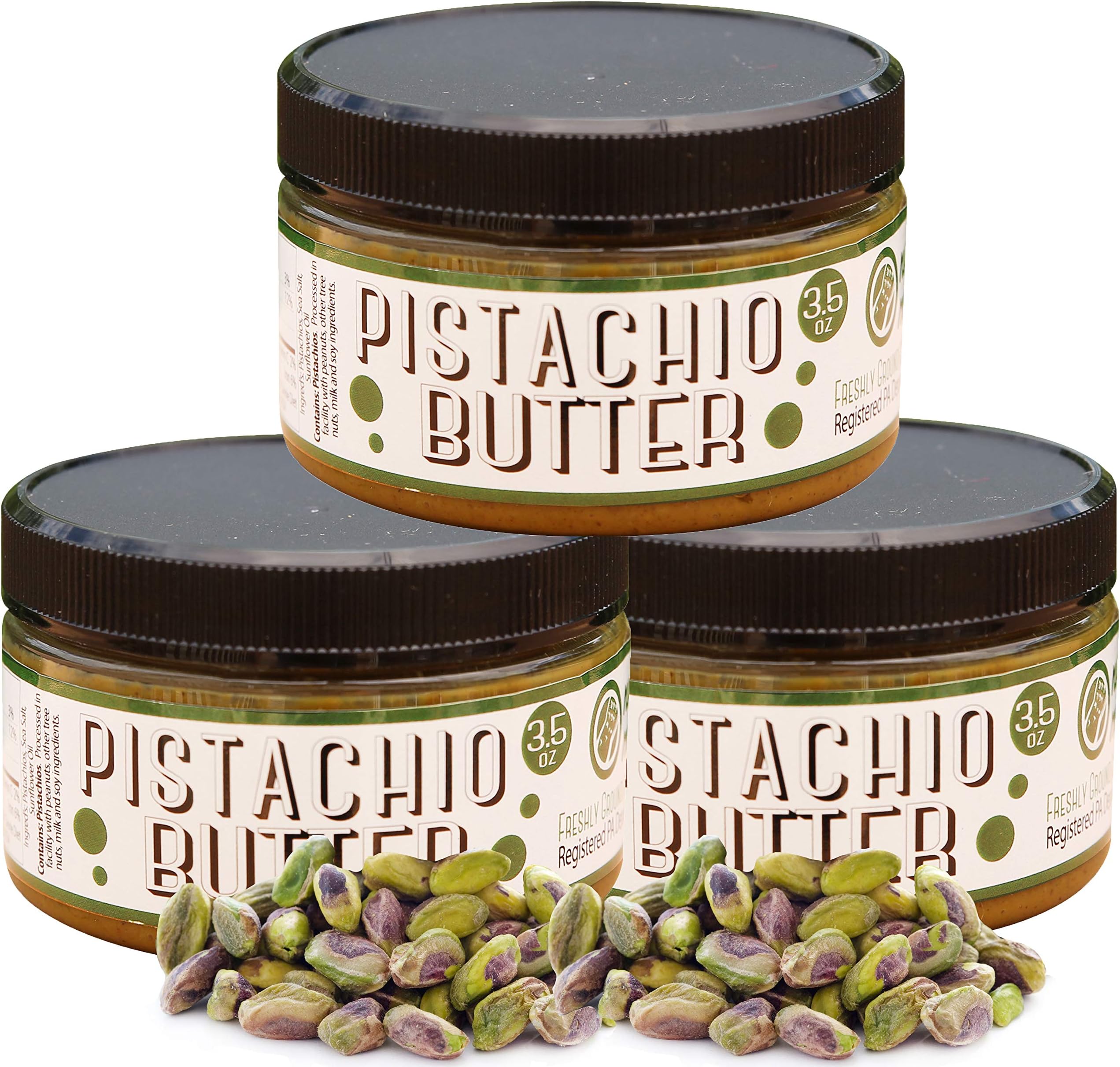 Nutty Novelties Pistacho Butter (Pistachio, 10.5 Ounce)