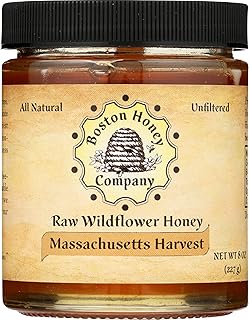 Boston Honey, Honey Wildflower Raw, 8 Ounce