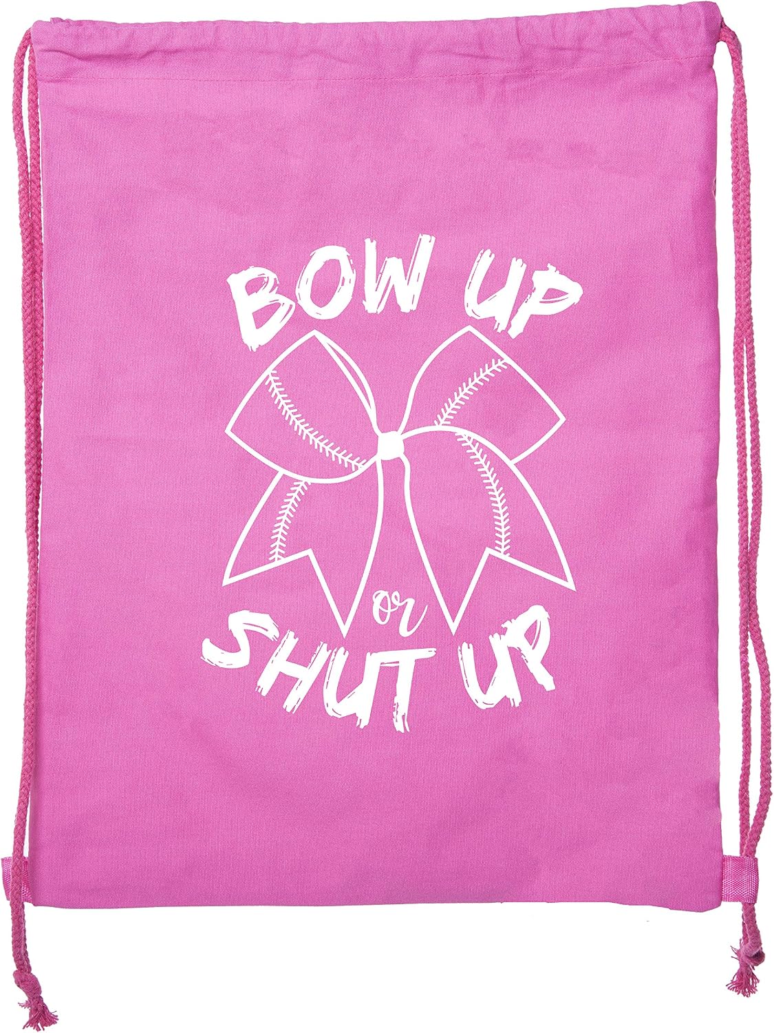 Softball Goody Bags, Softball Cotton Drawstring bags for Team Parties & Birthdays