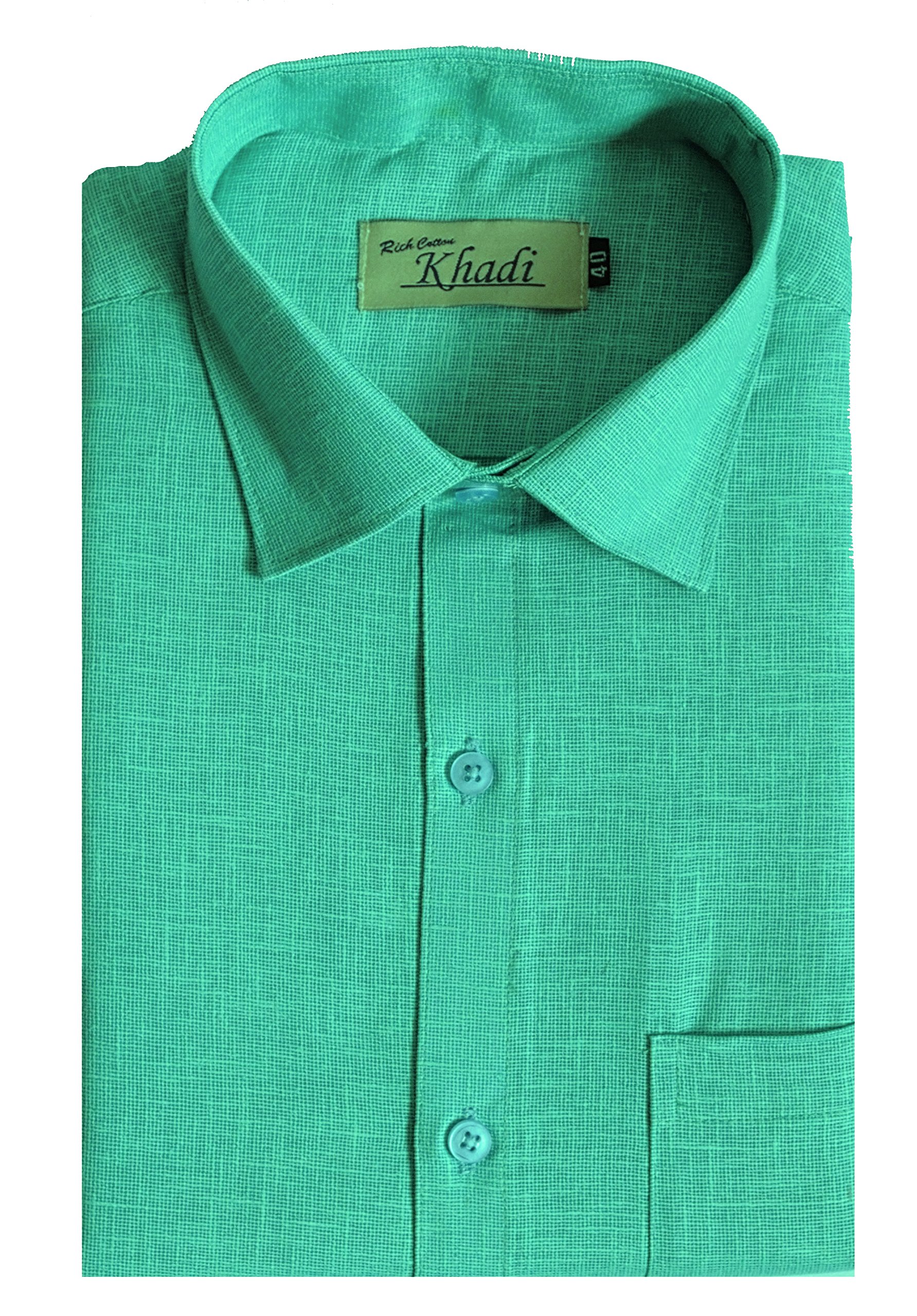 ReverenceMen's Half Sleeve, Regular Fit Formal Shirt. Cotton Starch Linen Shirt