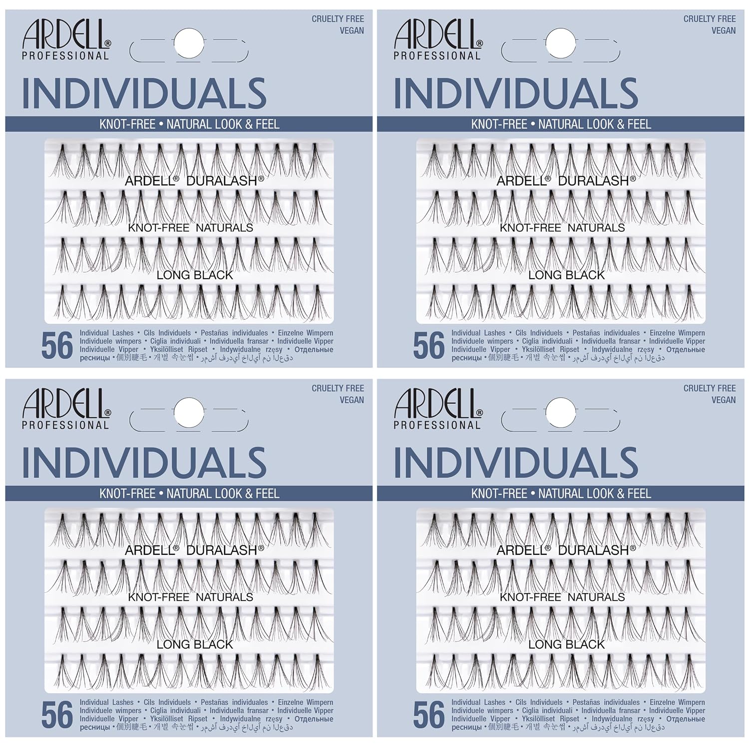Ardell Individual Lashes - Long Black Eyelash Clusters