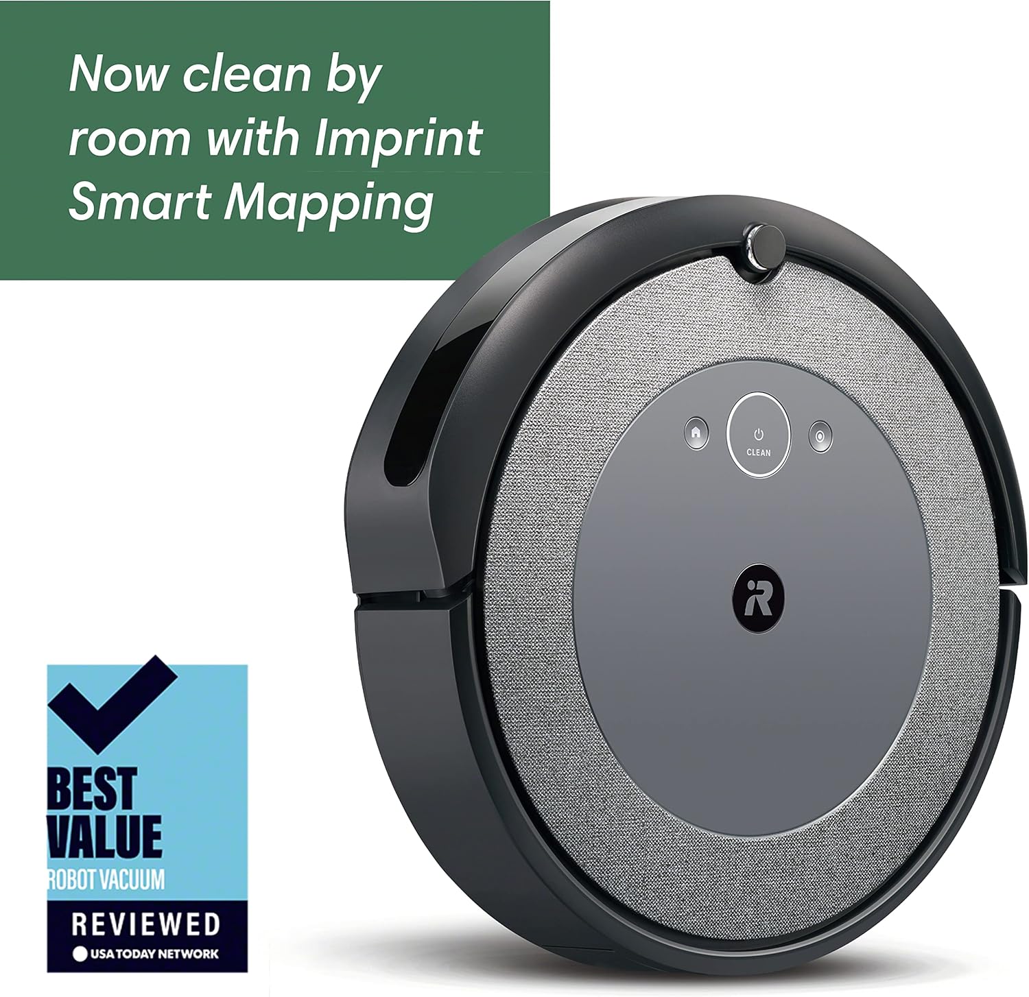 iRobot Roomba i3 EVO (3150) Wi-Fi Connected Robot Vacuum – Now Clean by Room with Smart Mapping Works with Alexa Ideal for Pet Hair Carpets & Hard Floors, Roomba i3