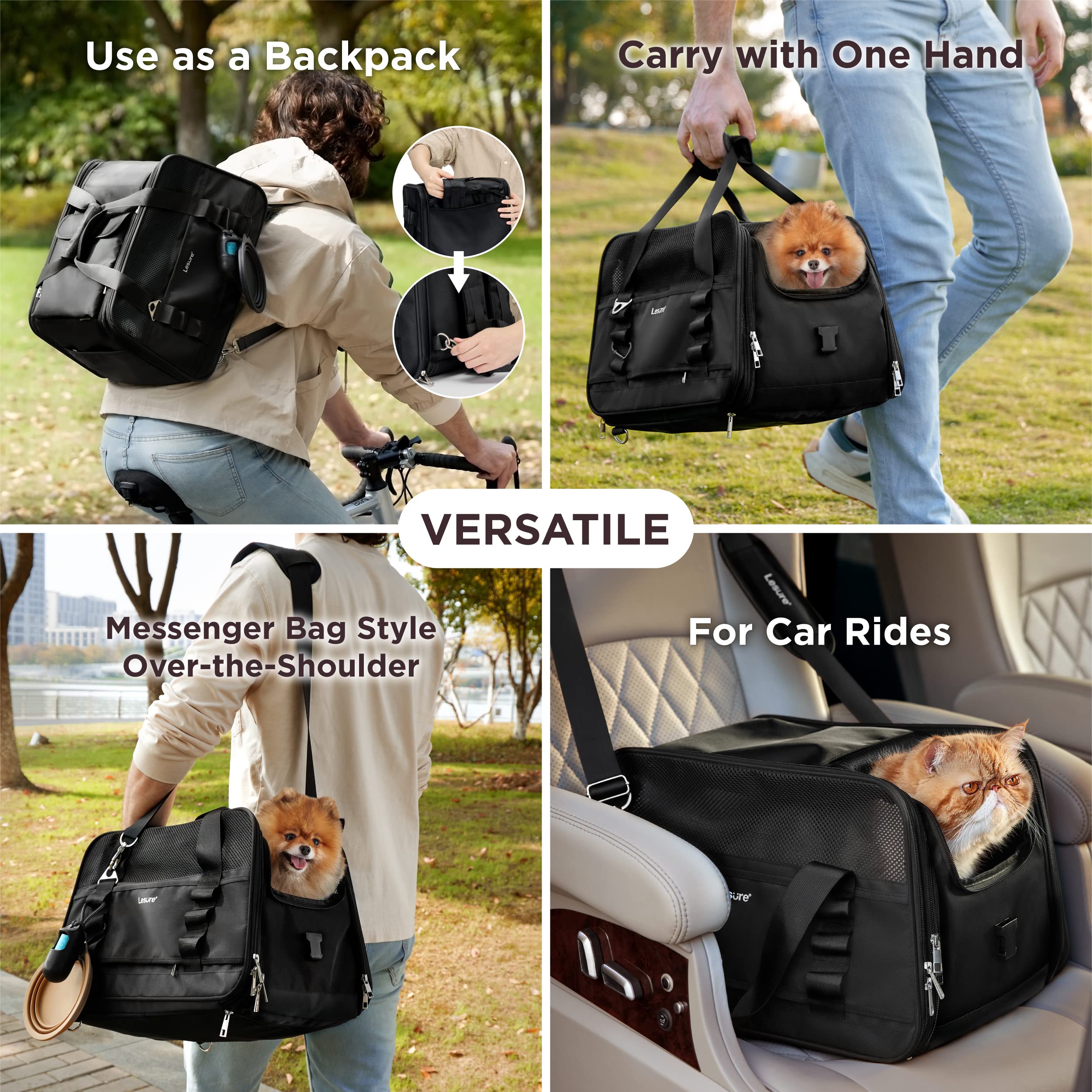 TSA-Approved Pet Carrier – Lesure Pet