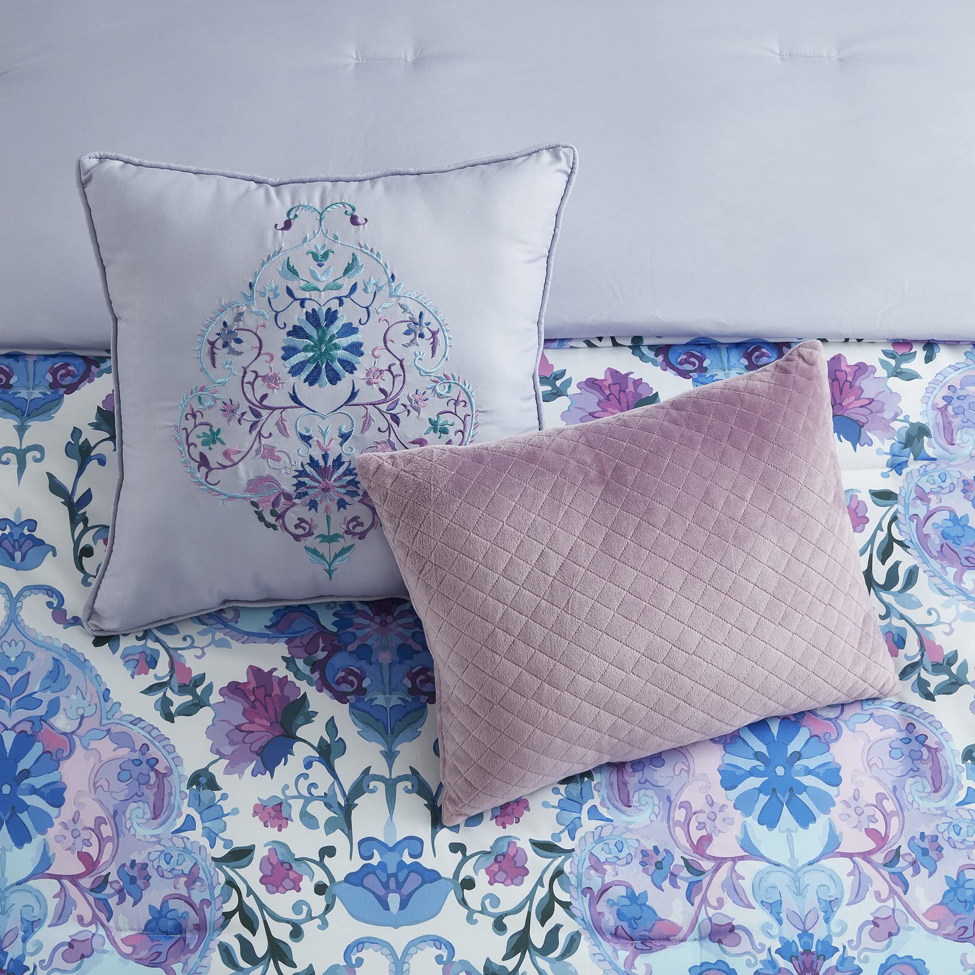 Sweet Home Collection Con Shams, cuscini decorativi e federe, Juliette, Queen