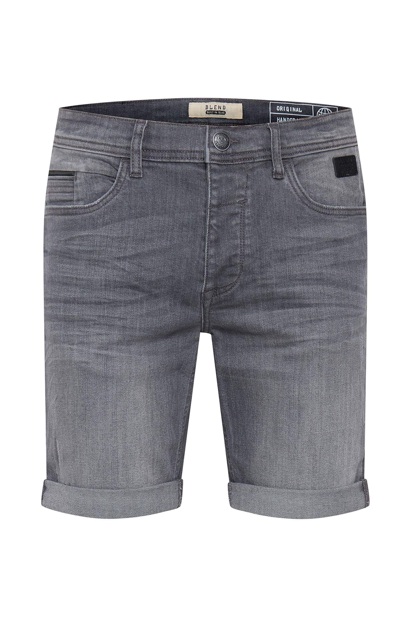 Blend BHMartels Herren Jeans Shorts Kurze Denim Hose
