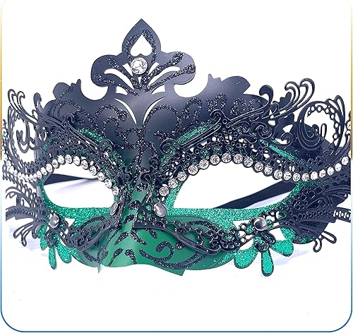 Miniatura 6 de Máscara veneciana para mujeres y hombres, para fiesta de disfraces, baile de graduación, Halloween, Mardi Gras