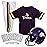 Franklin Sports NFL Vikings Deluxe Uniform Set - Small