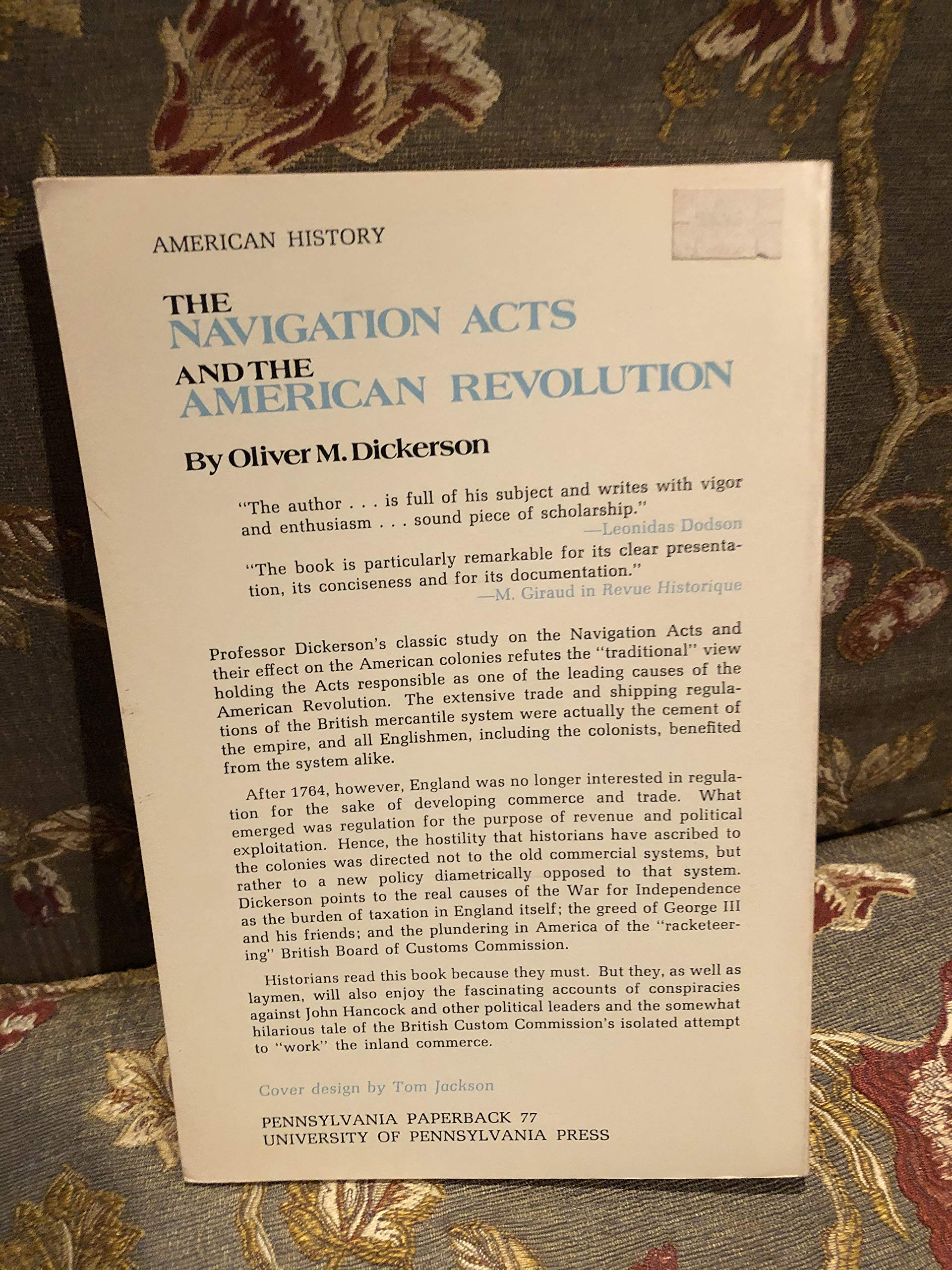 The Navigation Acts and the American Revolution - PT02