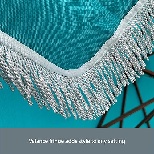 Miniatura 62 de Formosa Covers Toldo de repuesto para sombrilla de patio de 9 pies y 6 varillas – Lona superior – Protección UV 300D y tela resistente al agua – Dúo