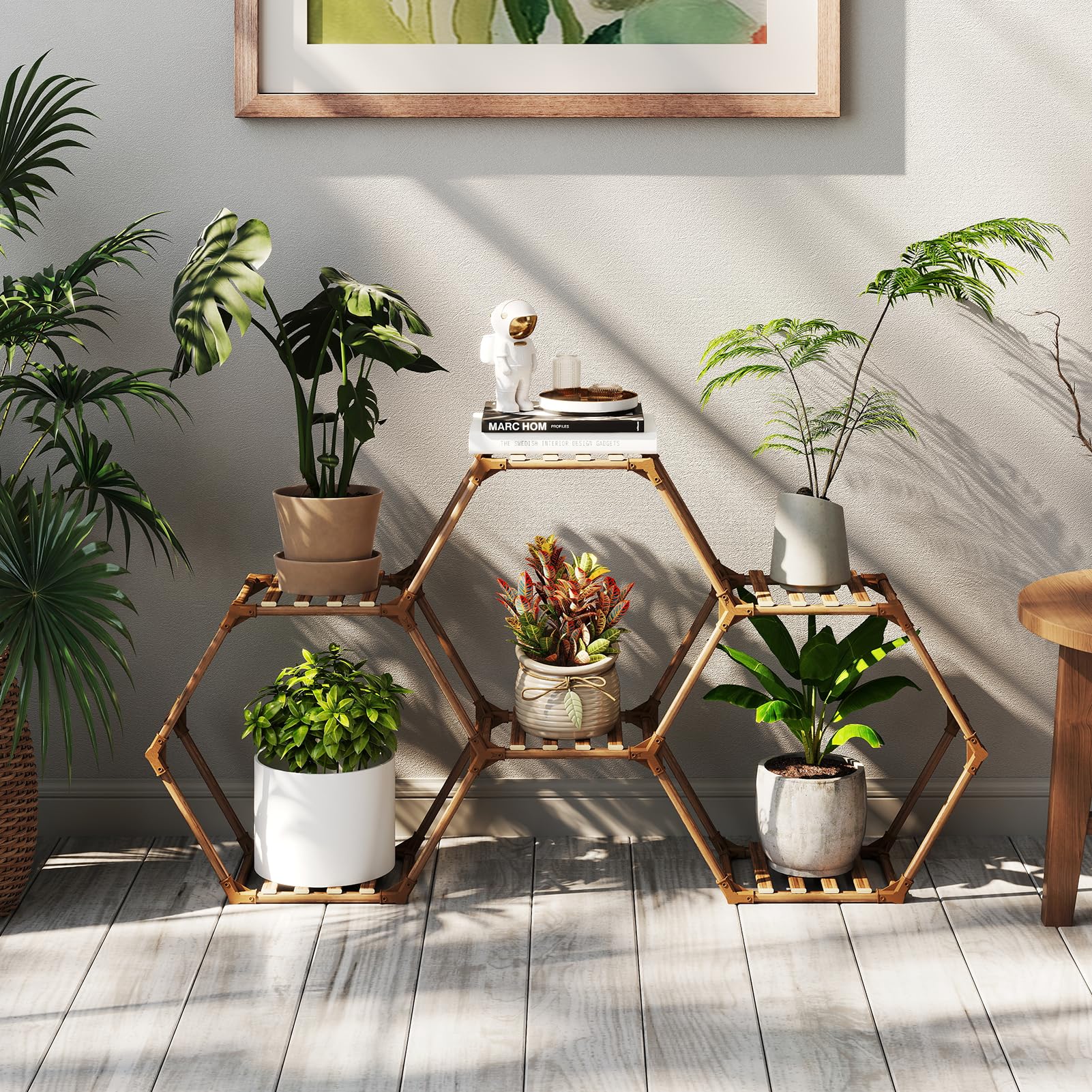 ⌘プロテアX⌘植物棚 ⌘プロテアX⌘植物棚 Amazon.co.jp: 室内植木棚、大きな植木棚階層