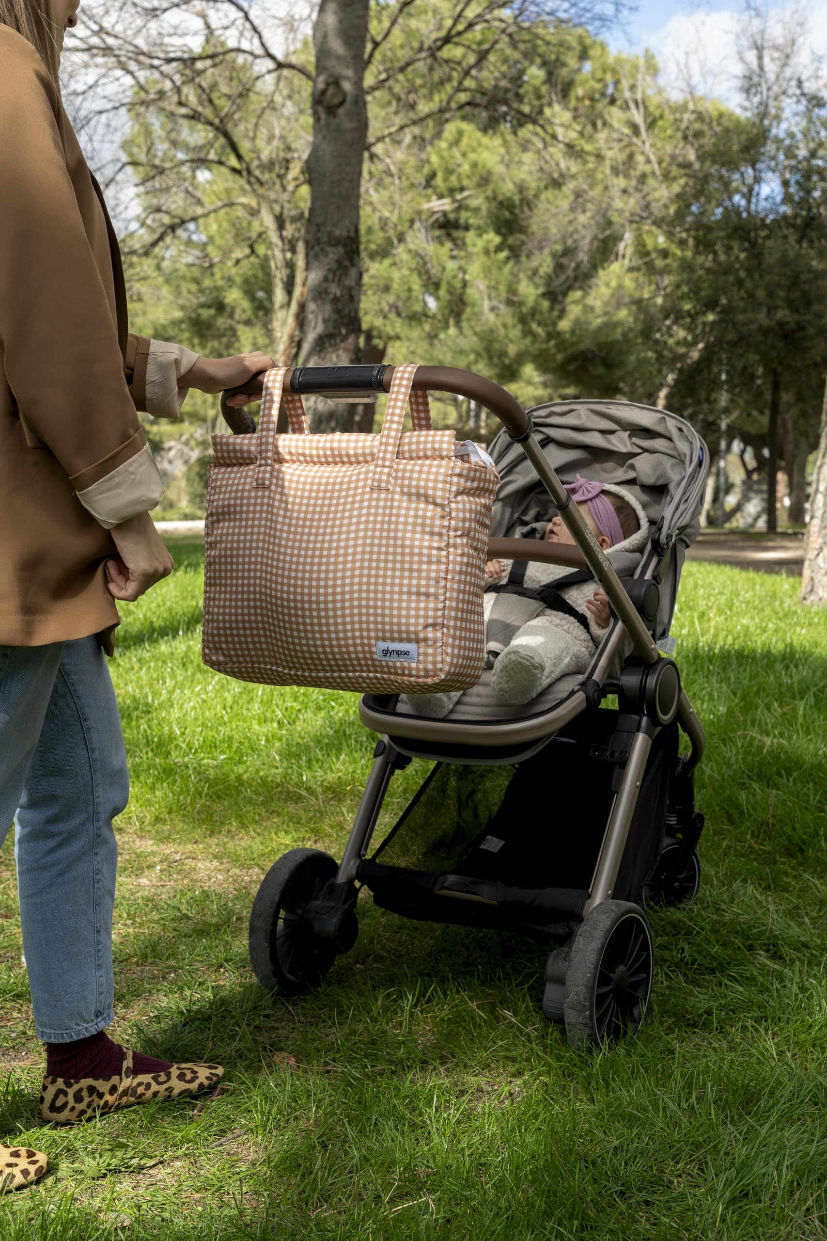 Bolso Carro Bebe Multifuncional | Bolsa Maternidad Hospital y Maleta para Bebé | Bolsa Carro Bebe con Gran Capacidad, Organizador con Múltiples Compartimentos