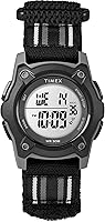 Timex TIME Machines 29mm Elastic Fabric Kids Watch - Water Resistant, Indiglo, Fun Time-Learning App for Boys & Girls