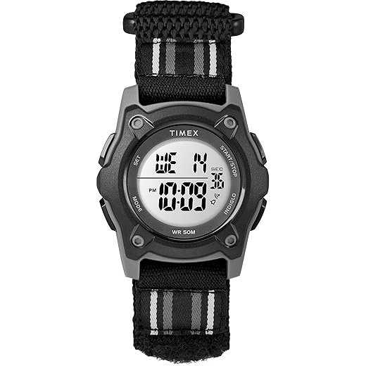 Timex TIME Machines® 29mm Elastic Fabric Kids Watch