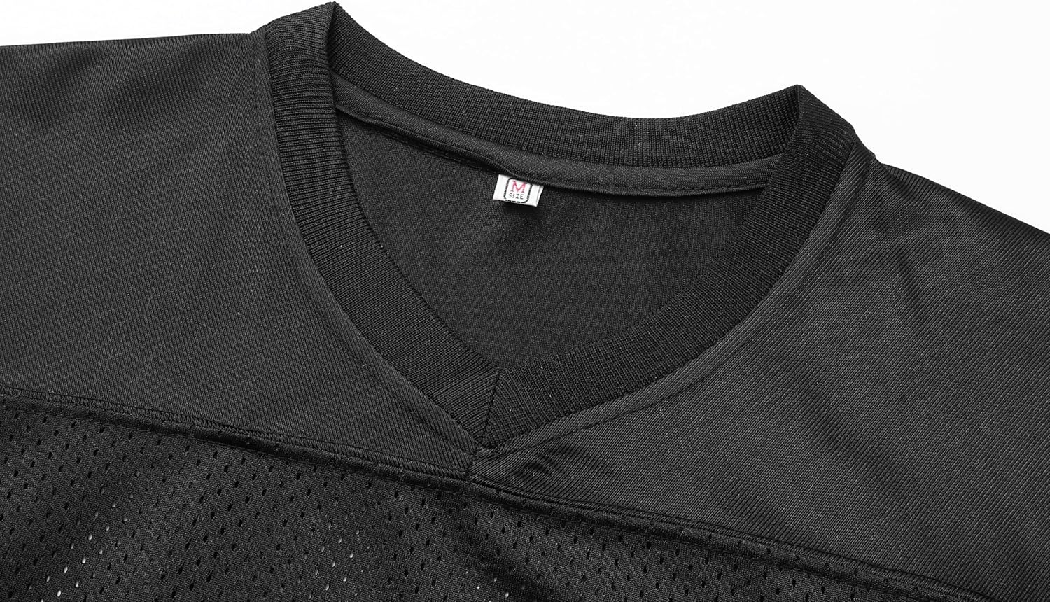 Blank Youths Football Jersey Mesh Athletic Football Shirt Practice Sports Uniform - Image 3