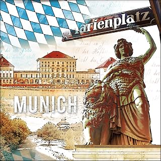 Pro-Art g1250b Wandbild Giclée 'München' 50 x 50 cm