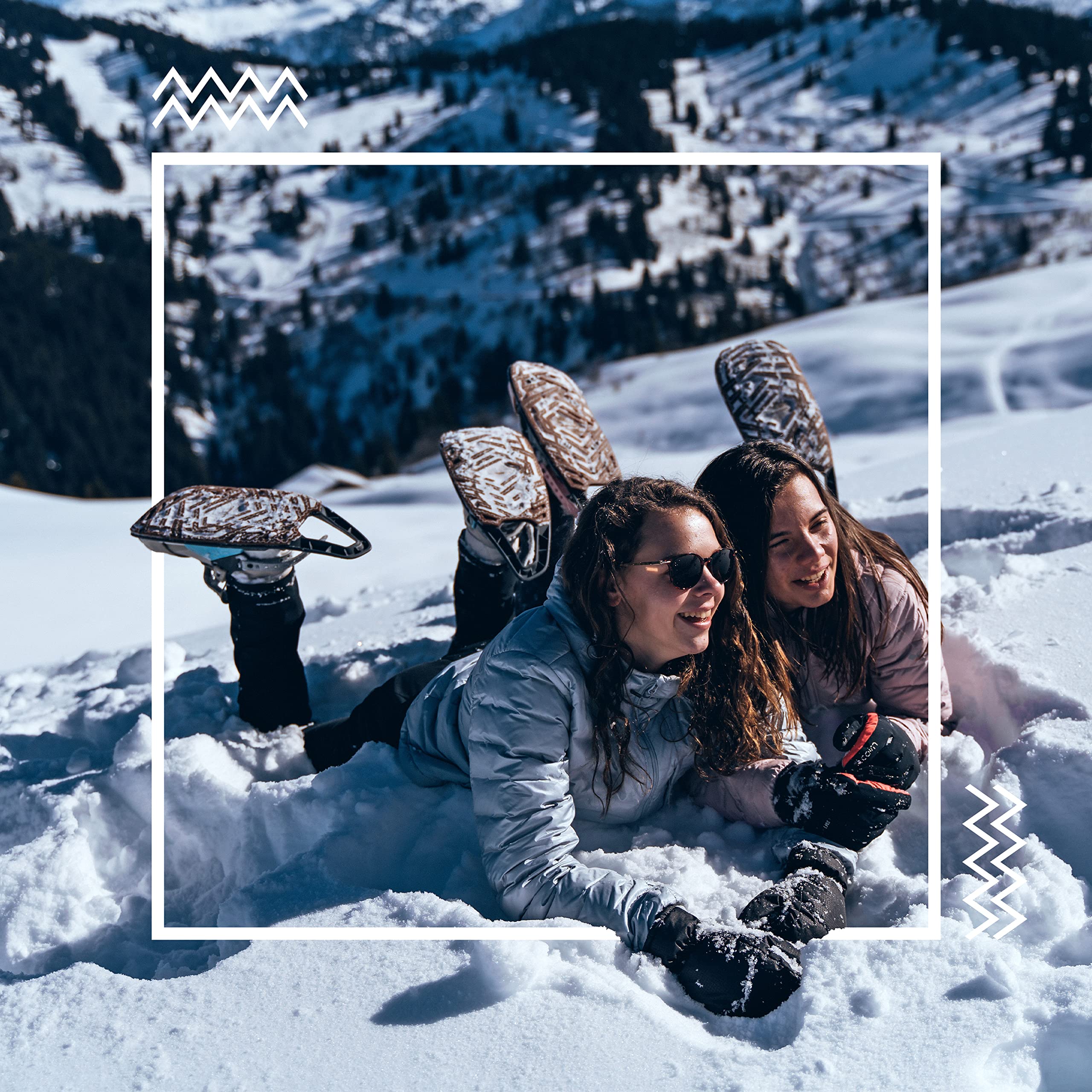 Racchette Da Neve EVVO TOREE Made France - Suola Michelin® E Punte Ice Spike Per Tutti I Terreni - Foto 9