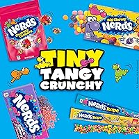 Vista 3 de Nerds Caramelos, sabor uva y fresa, 5 onzas, cajas de caramelos para cine y teatro (paquete de 12)