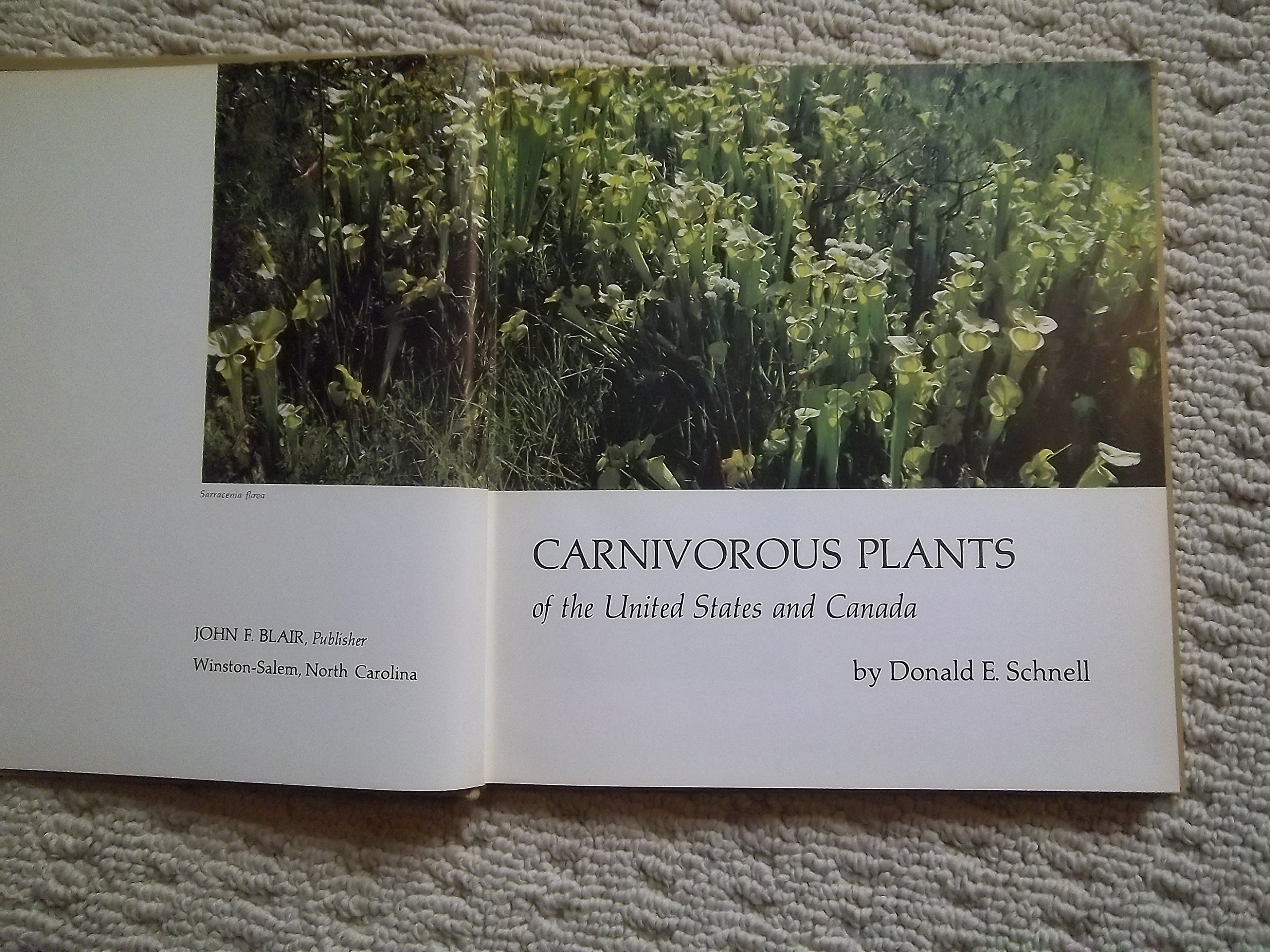 Buy Carnivorous Plants of the United States and Canada — BookShops.in