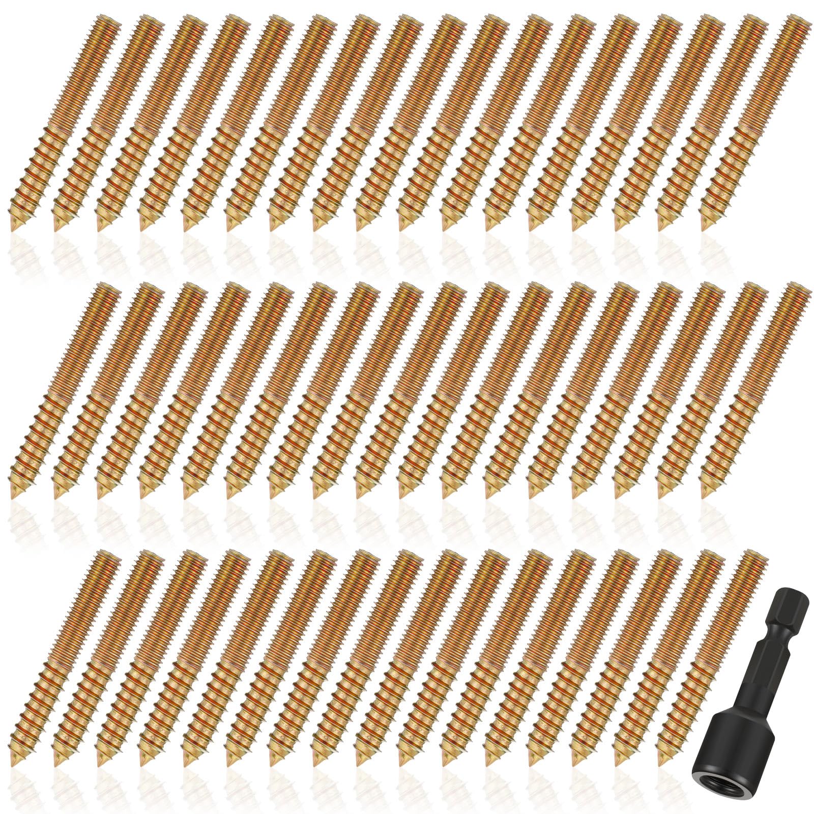 Hanger Bolts - 20 Pack with Driver -29