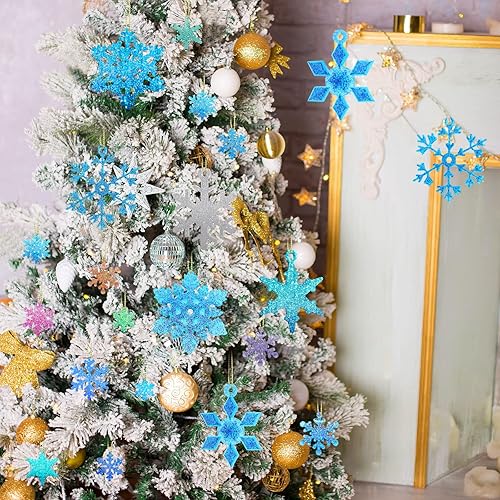 Miniatura 6 de 8 piezas de resina de Navidad moldes DIY copo de nieve molde colgante de Navidad moldes de silicona copo de nieve Navidad molde de silicona para