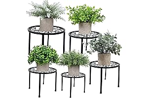 HAINARverS Metal Plant Stands Outdoor Clearance