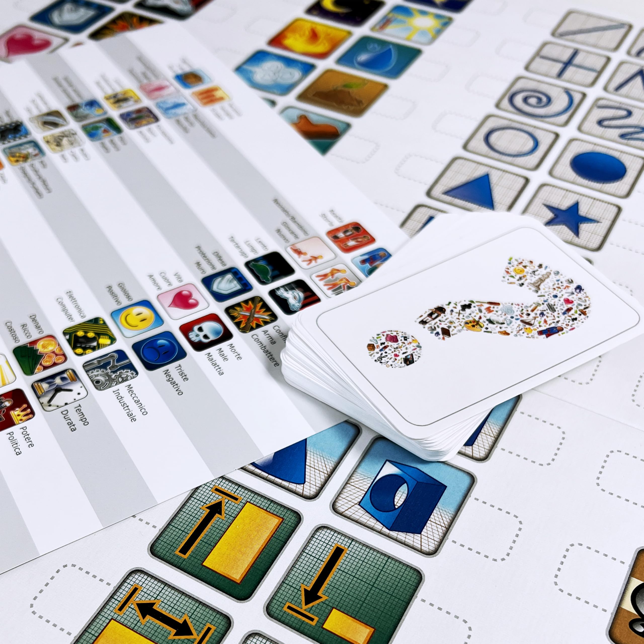 Asmodee - Concept, Jeu de Table, 4-12 Joueurs, 10+ Ans, édition en Italien