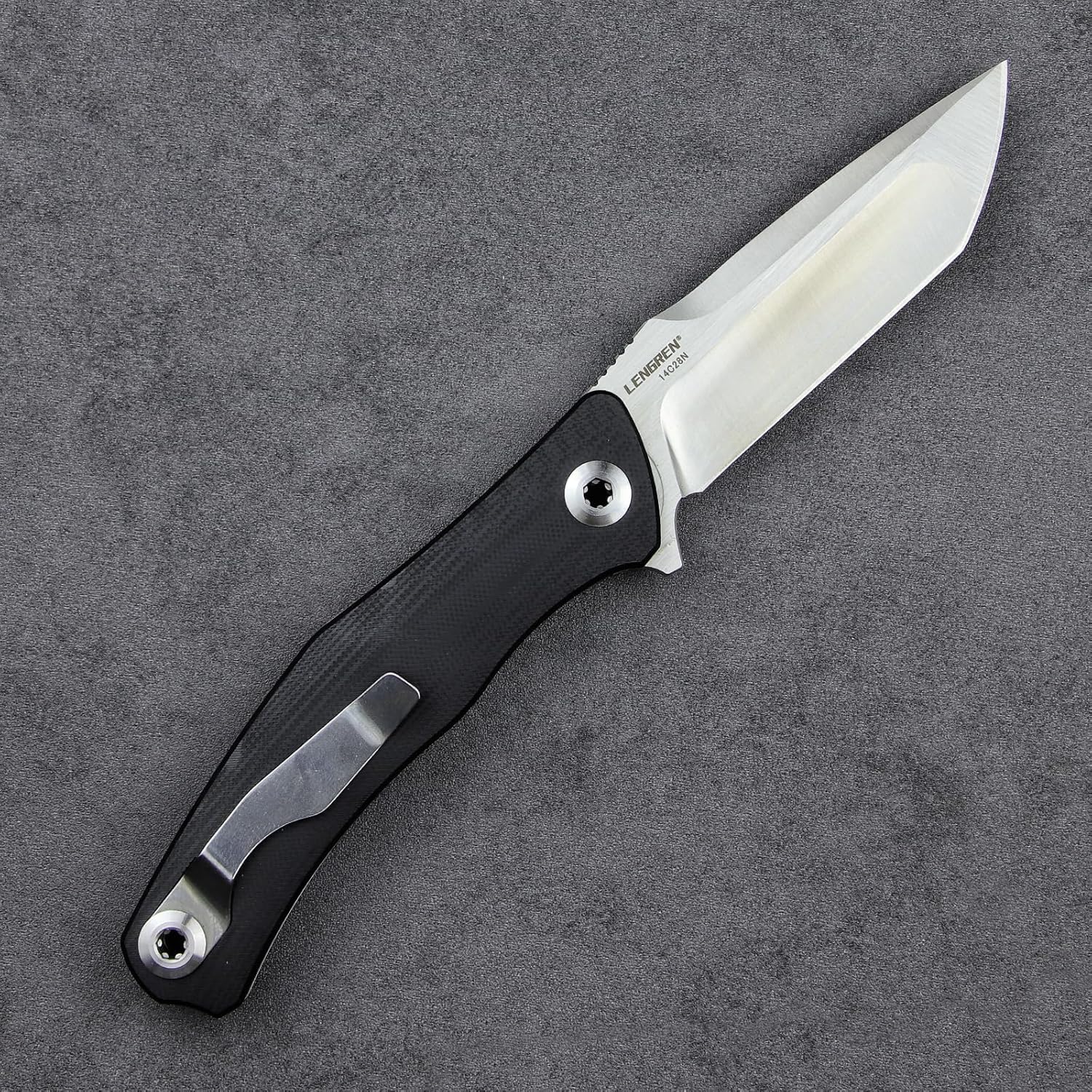 A687 14C28N Steel Ball Bearing Folding Knife for Men G10 Handle Outdoor Camping Survival Hunting Knife With Liner Lock Clip