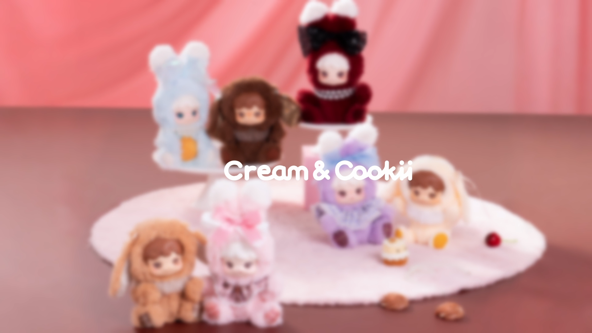 Amazon.com: Rolife Plush Toy Blind Box Cream & Cookii Bunny Best