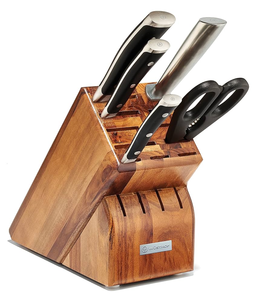WÜSTHOF Classic IKON 6-Piece Knife Block Set