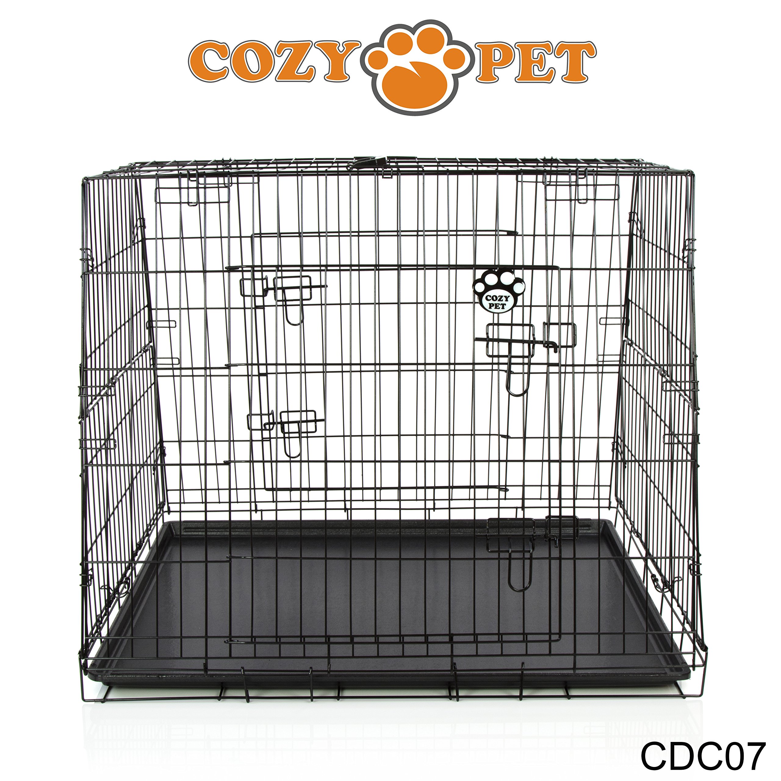 Car Dog Cage 36" by Cozy Pet, Fits Most Makes Audi BMW Fiat Ford Honda Hyundai Kia Jaguar Toyota Renault Vauxhall VW Volvo Puppy Crate Model CDC07 — view 7